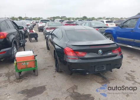 2013 BMW M6 z USA, uszkodzony, nr VIN WBSLX9C50DC968777